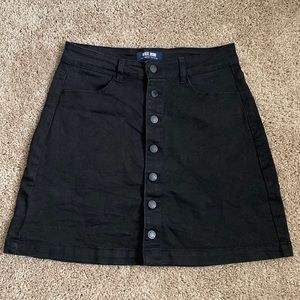 ⚡️3/$18⚡️ Black Jean Skirt